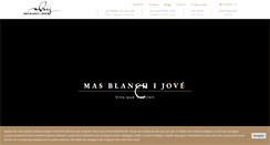 Desktop Screenshot of masblanchijove.com
